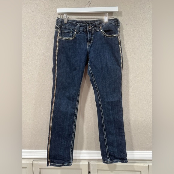 Cowgirl Tuff Straight Golden Jeans 28x30 - Picture 6 of 9